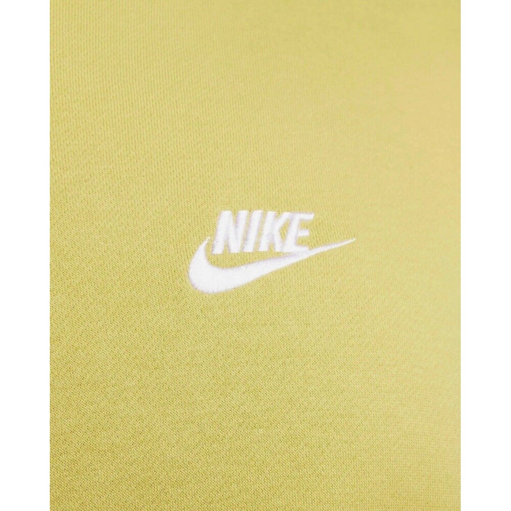 Nike Sportswear Club Fleece BV2654-720 Hoodie Gold/White Men Size XL BRAND NEW - Picture 6 of 6